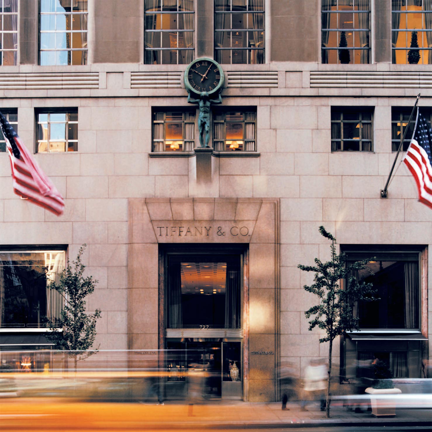the tiffany co flagship store the world renowned tiffany co store at ...